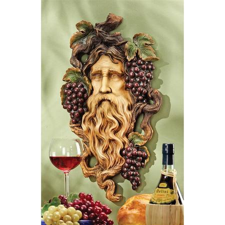 DESIGN TOSCANO God of the Grape Harvest Wall Sculpture EU1003